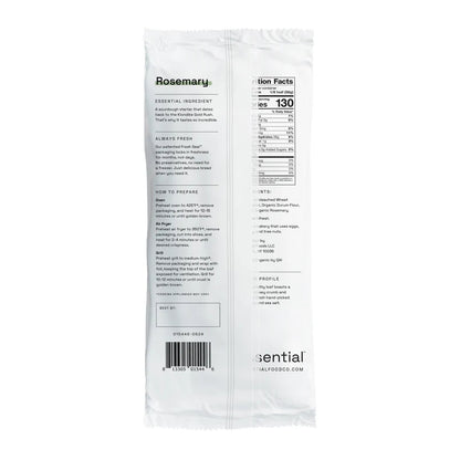 Essential Baking Company Take And Bake 1 Pound Organic Rosemary Bread Loaf Nutritional Facts And Ingredients